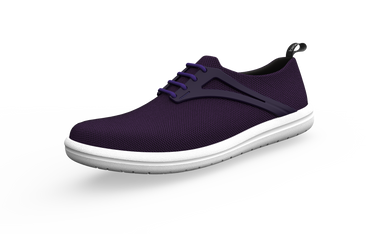 Amethyst on White